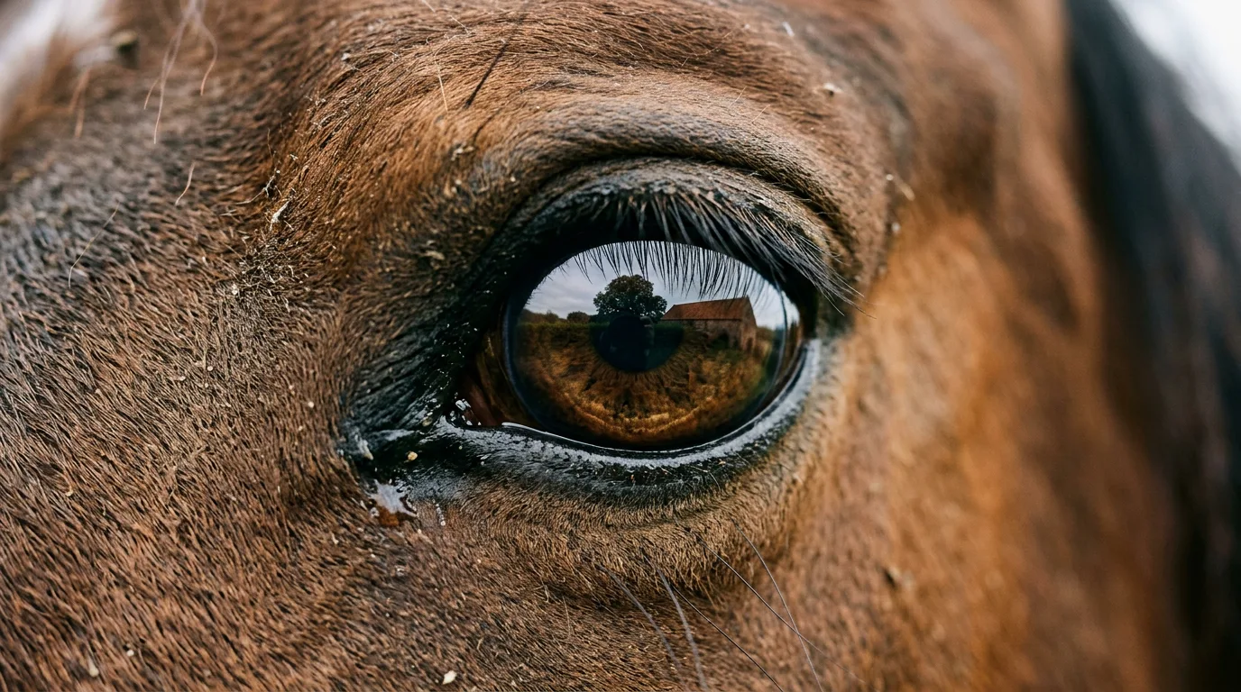 Un regard de cheval, Les Écuries de Prailles, Sciez
